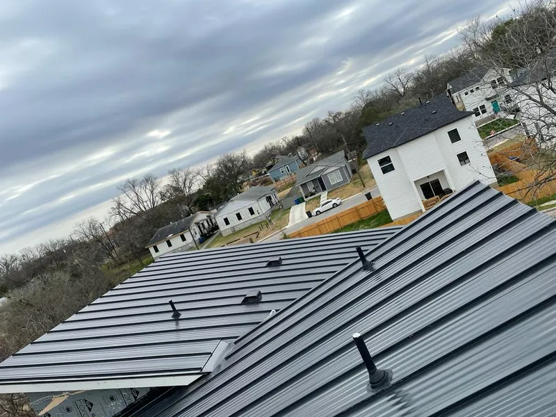 Standing seam metal roof panels with vents for Skylight Repair in Ewa Villages